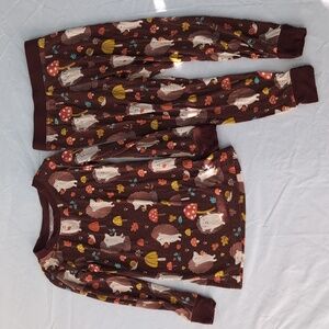 Little Sleepies Hedgejog 2-piece Long Sleeve Pajamas